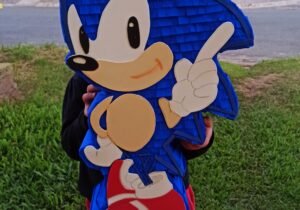 Piñata colab Sonic 60cm